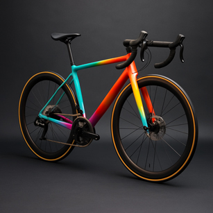 Design-Fotografie - Modernes Rennrad