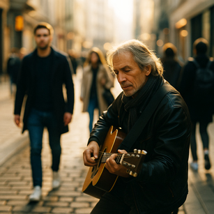 Architektur – moderne Glasfassade im Abendlicht